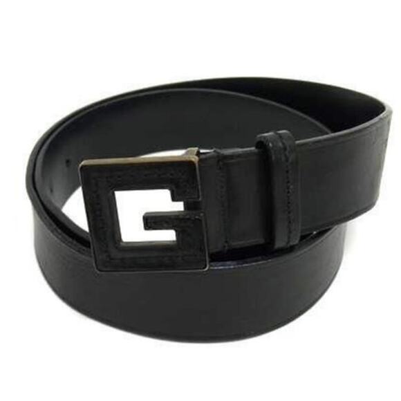 83. Gucci Black Leather Belt Size 31-33 main image 6